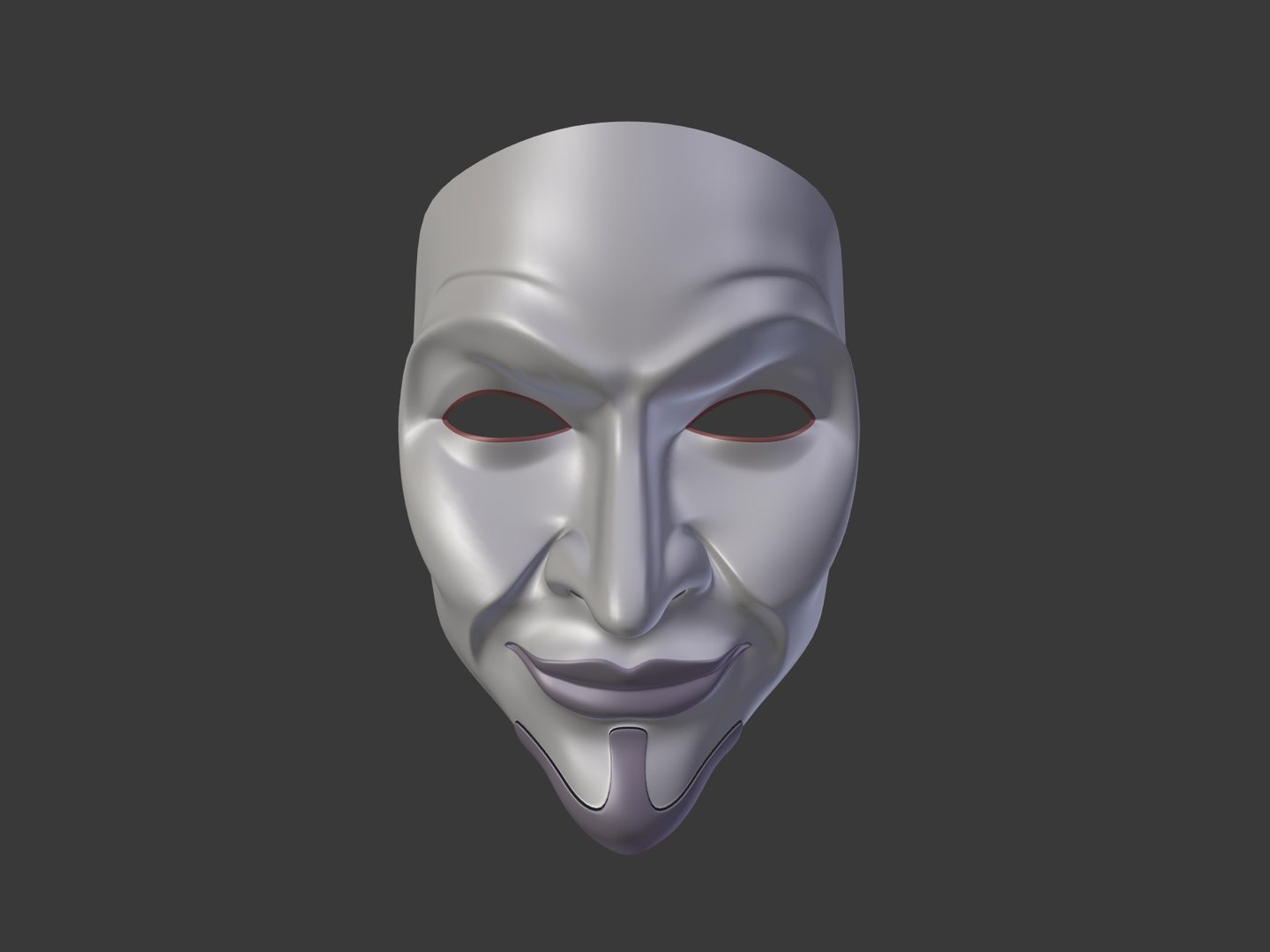 Anonymous Mask 3D Model - TurboSquid 1312004