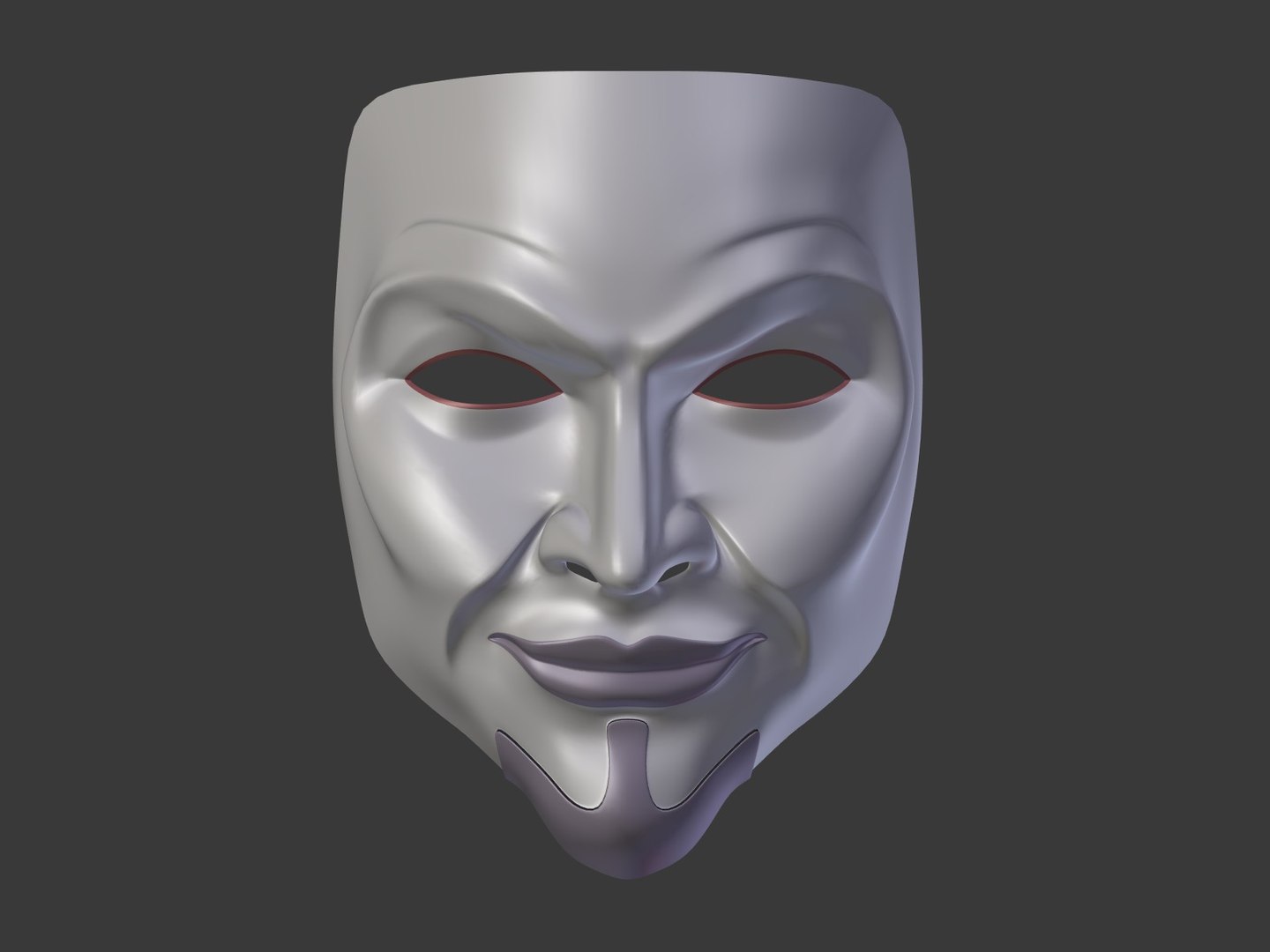 Anonymous Mask 3D Model - TurboSquid 1312004
