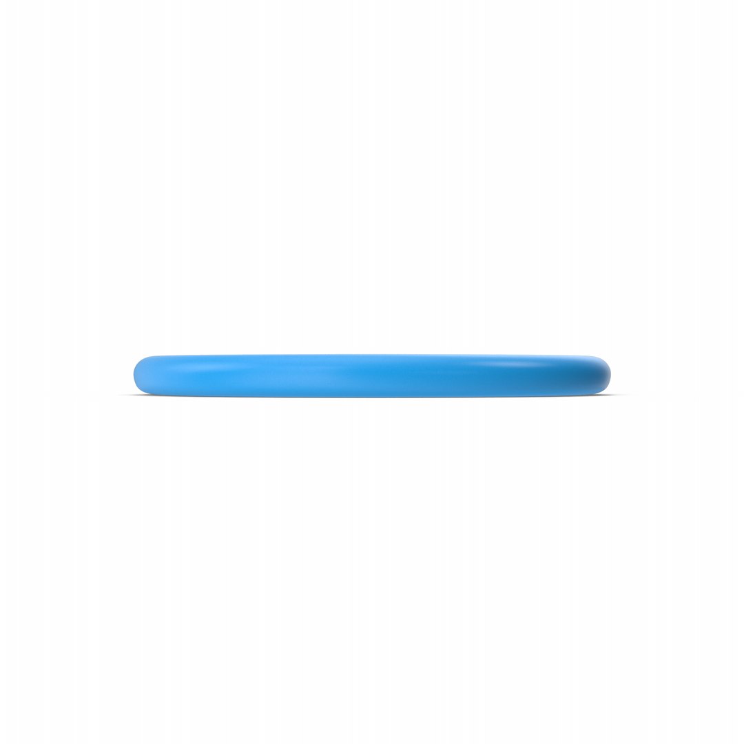 3D Blue Cloth Button - TurboSquid 2139102