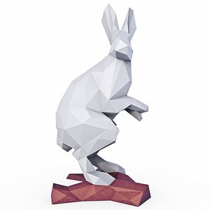 3D hare pepakura