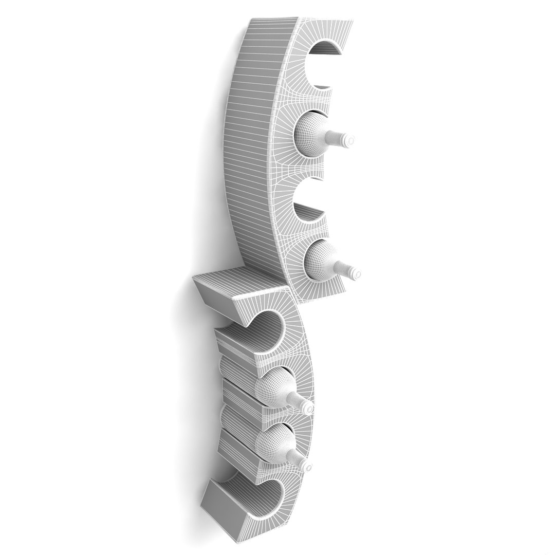 Wine Rack 3d 3ds