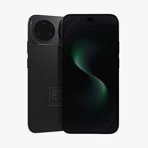 Huawei nova 15 Ultra Black 3D model