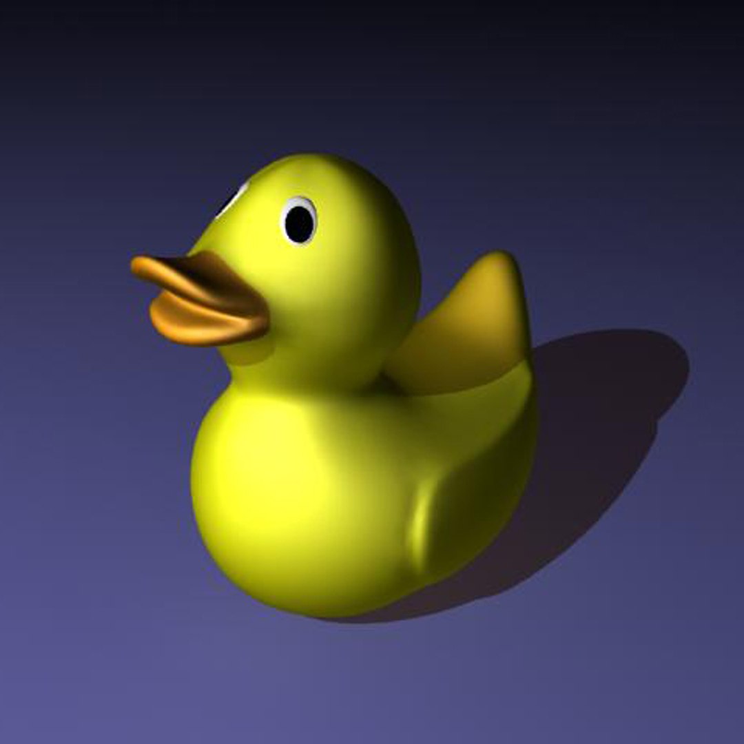 free 3ds model rubber duck