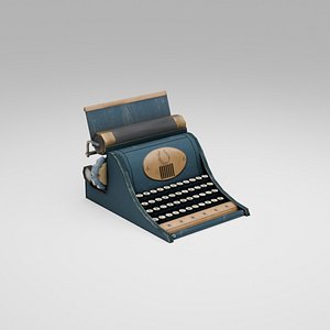 Writer Machine 3D model