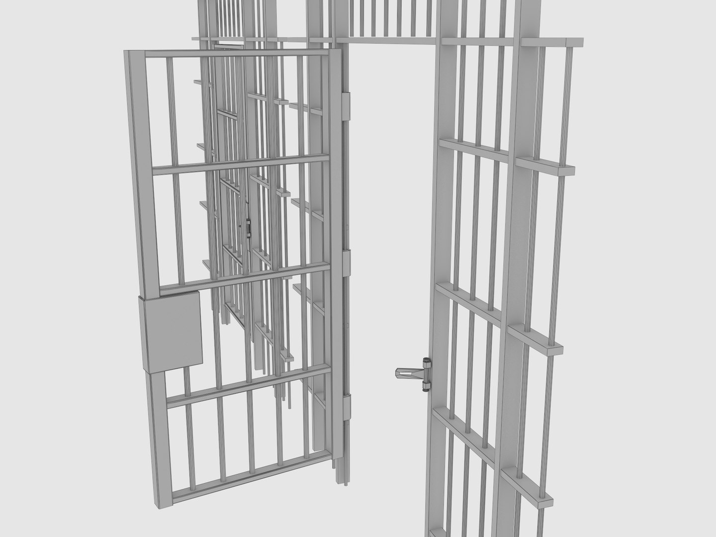 3D model Prison Cell Door Metal Bars https://p.turbosquid.com/ts-thumb/Kt/IhyMA3/vY/door21/png/1785244076/1920x1080/fit_q87/abbacb52f67cd940b8a2998dc047d1f559fe8975/door21.jpg