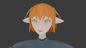 3D Handpainted 3D Girl