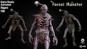 3D model ForestMonster2