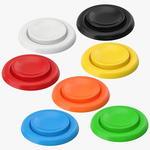 button 04 3D model