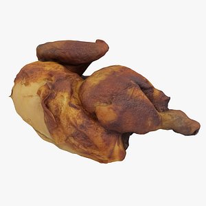 scan roast chicken 3D model