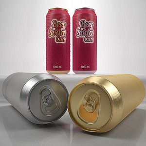 Beer can 1000 ml
