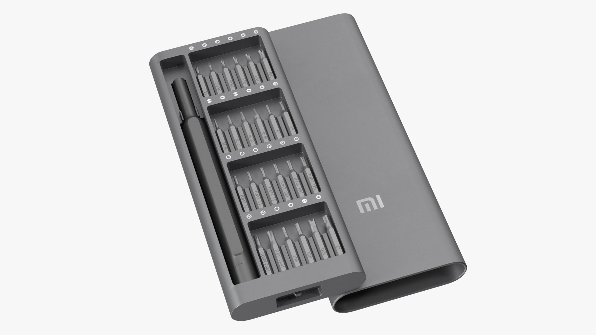 Xiaomi Precision Screwdriver Set Closed 3D model preview