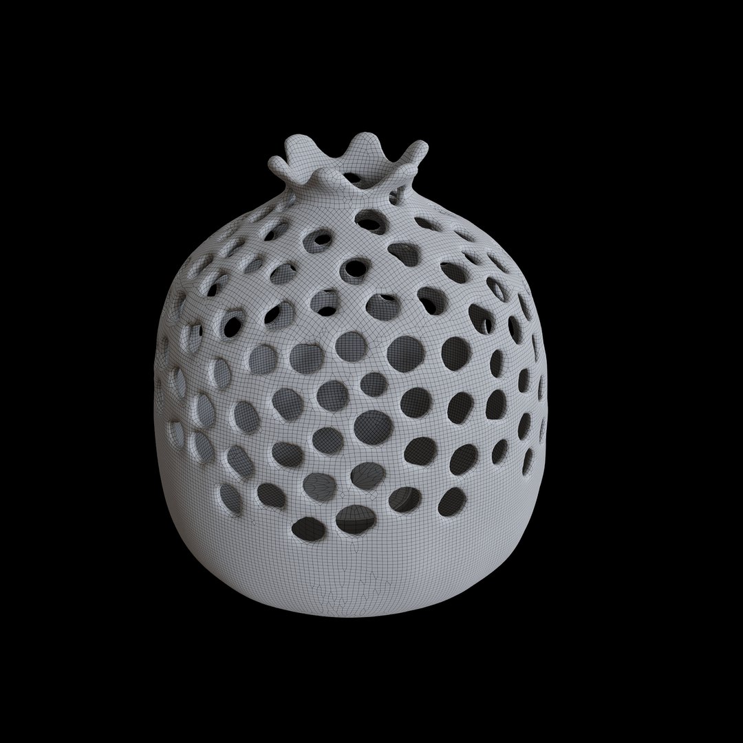 3D Pomegranate candle holder model https://p.turbosquid.com/ts-thumb/Kt/XsmZHv/Ub/wireframes/jpg/1679520832/1920x1080/fit_q87/40635d63808fb16647912e3dc5a47e4ffc3c8e44/wireframes.jpg