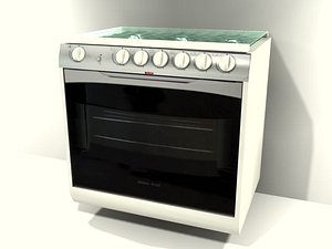 stove oven 3d model