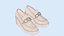 Burgundry Leather Loafers