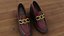 Burgundry Leather Loafers