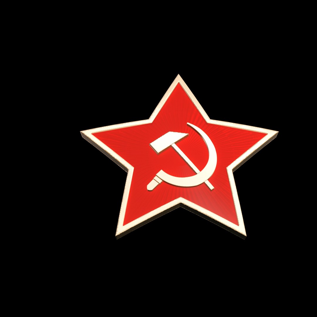 soviet red star max7 3d model