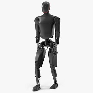 Next Gen Humanoid Robot Black 3D model