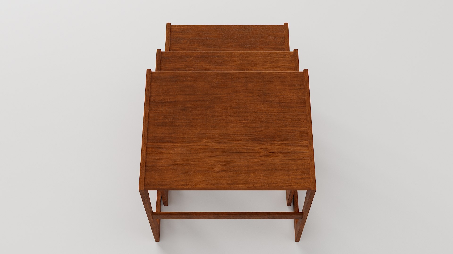 G-Plan Quadrille Nesting Tables model - TurboSquid 1806668