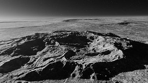 Moon Mountain 3 3D model