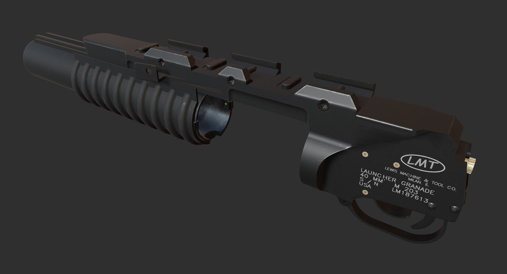 3D m203 grenade launcher https://p.turbosquid.com/ts-thumb/Kt/mFekgh/6i1XkDSD/74/png/1571606476/1920x1080/fit_q87/7005329e74e03ec296dfed7374a5e338240b236e/74.jpg