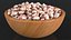 3D Beans and Seeds in a Bowl Collection 3 model