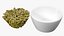 3D Beans and Seeds in a Bowl Collection 3 model