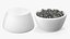 3D Beans and Seeds in a Bowl Collection 3 model