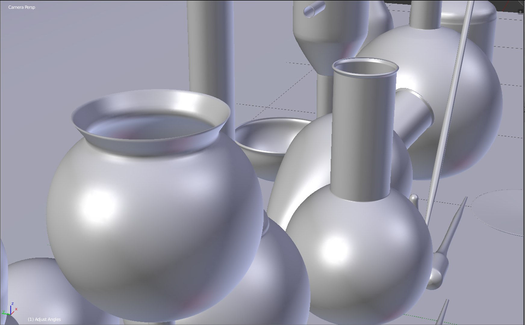 3D Model Laboratory Glassware Set Spoon - TurboSquid 1284120