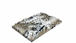 Khartaphu Mountain 3D model