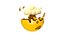 3D Apple Exploding Head model