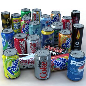 Soda Cans Pack (23 Cans)