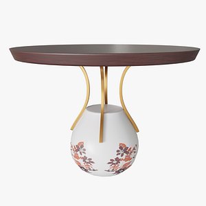 Painted Table 3D model