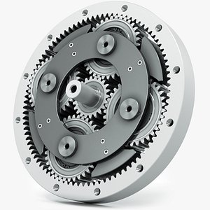 Differential with bearing and bevel gears 3D model - TurboSquid 1802558