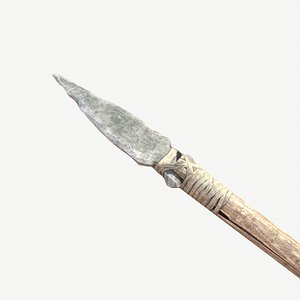 stone spear 3D