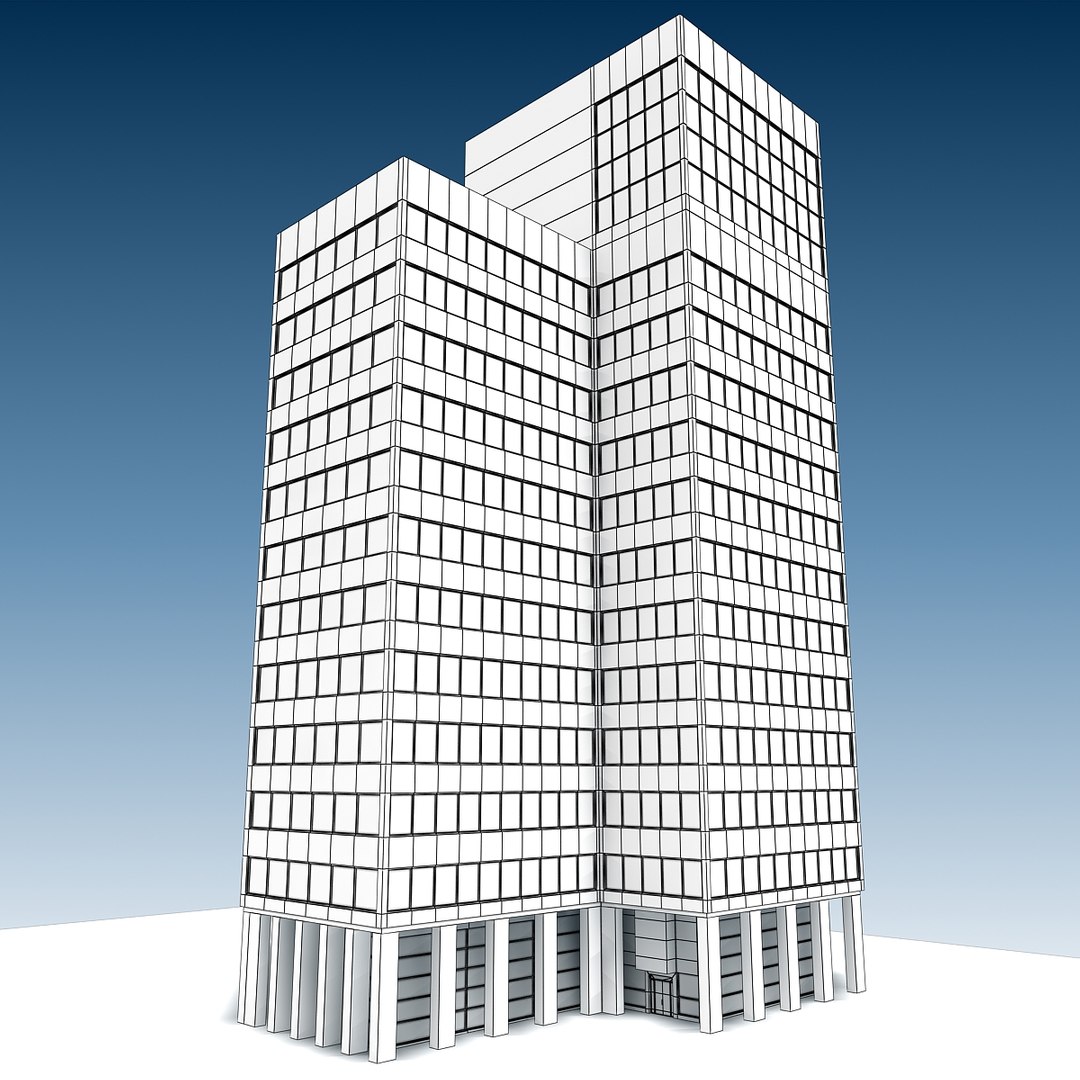 Building 13 3D Model - TurboSquid 1312389