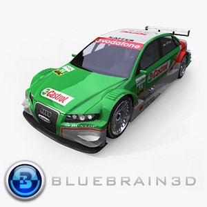 2006 audi dtm 3d model