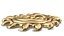 Gold Sun Pool Float