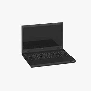 NEC High-Spec Laptop 3D model