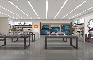 Xiaomi Store 01 3D model