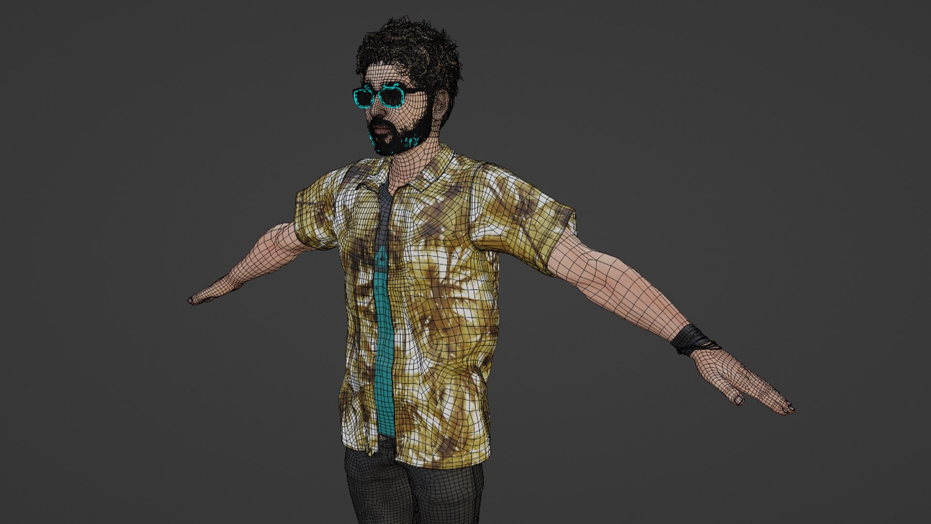 Realistic Rigged Handsome Man-Bikky Character 3D Model 3D Model ...