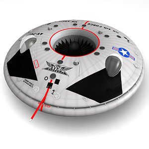 avrocar avro 3d obj