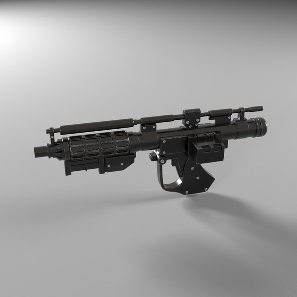 Droid gun 3D - TurboSquid 1229875