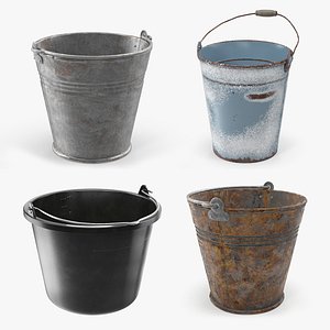 3D Buckets Collection 2