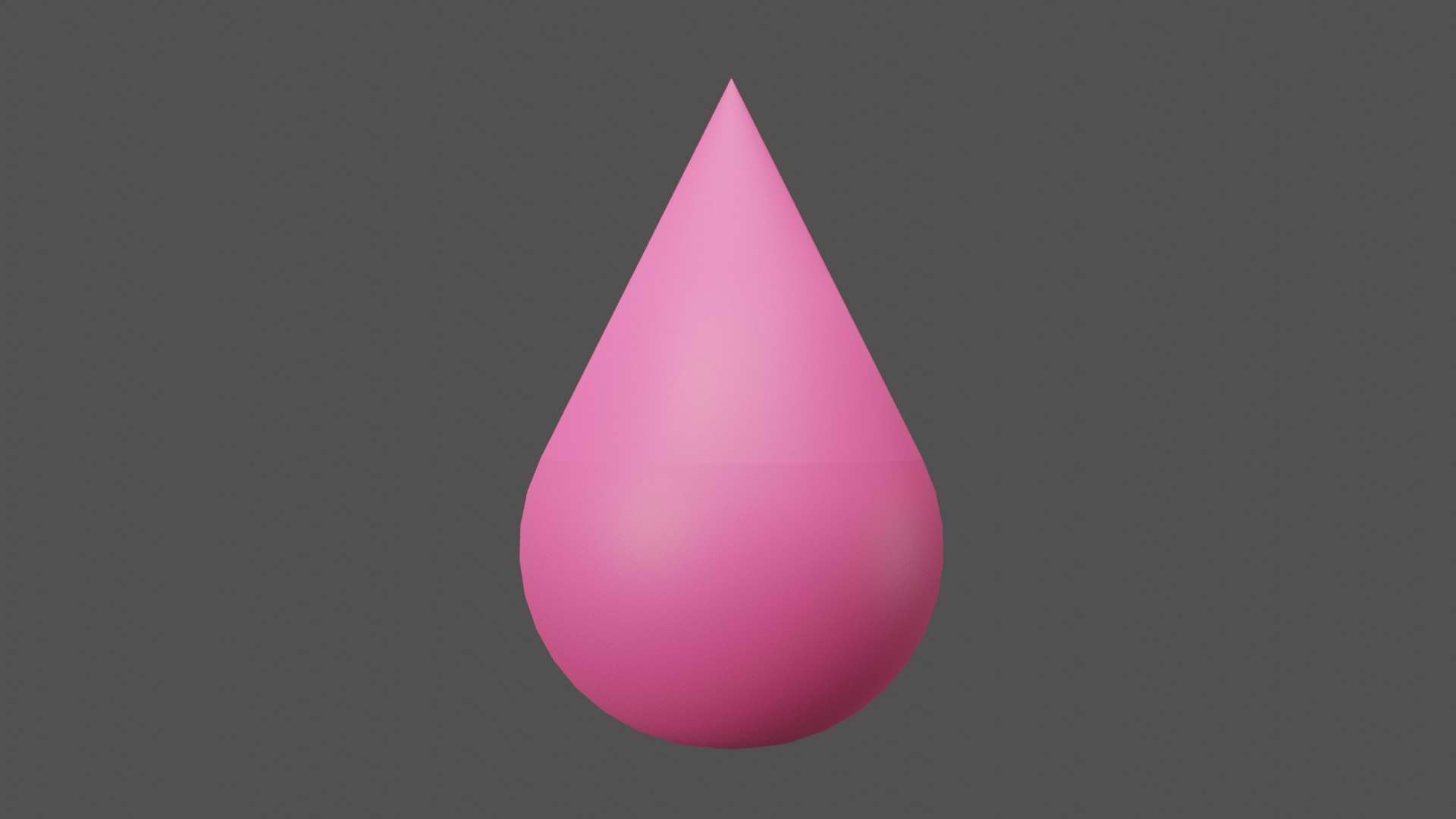 Pink Drop Model - TurboSquid 2039951