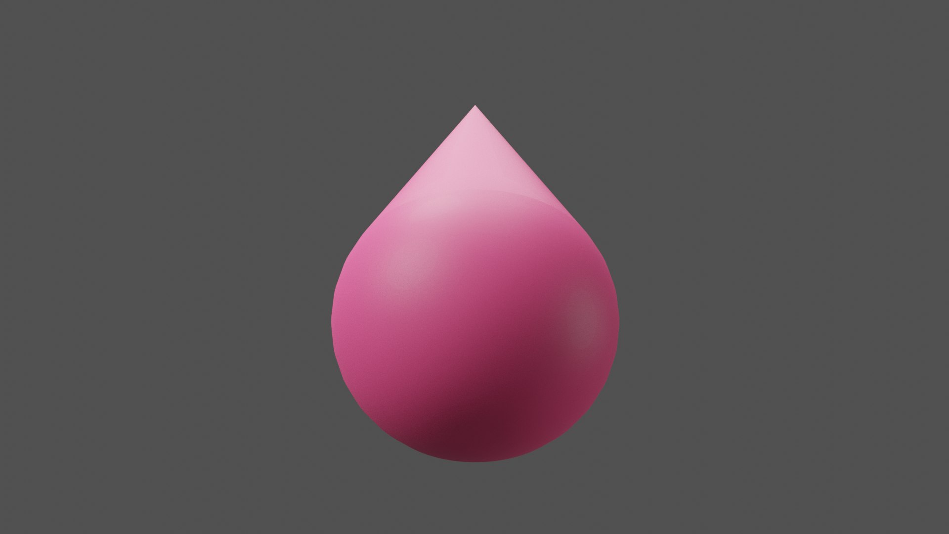 Pink Drop Model - TurboSquid 2039951