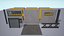 Stilisierte Low-Poly-FPS-Karte 1 – Lager