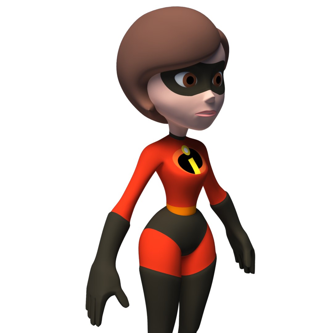 3d Model Elastigirl