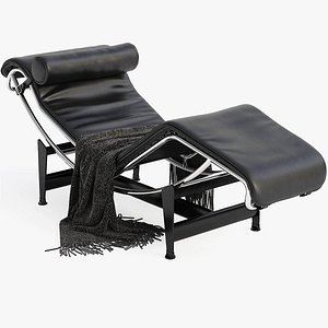 3D LC4 Chaise Longue