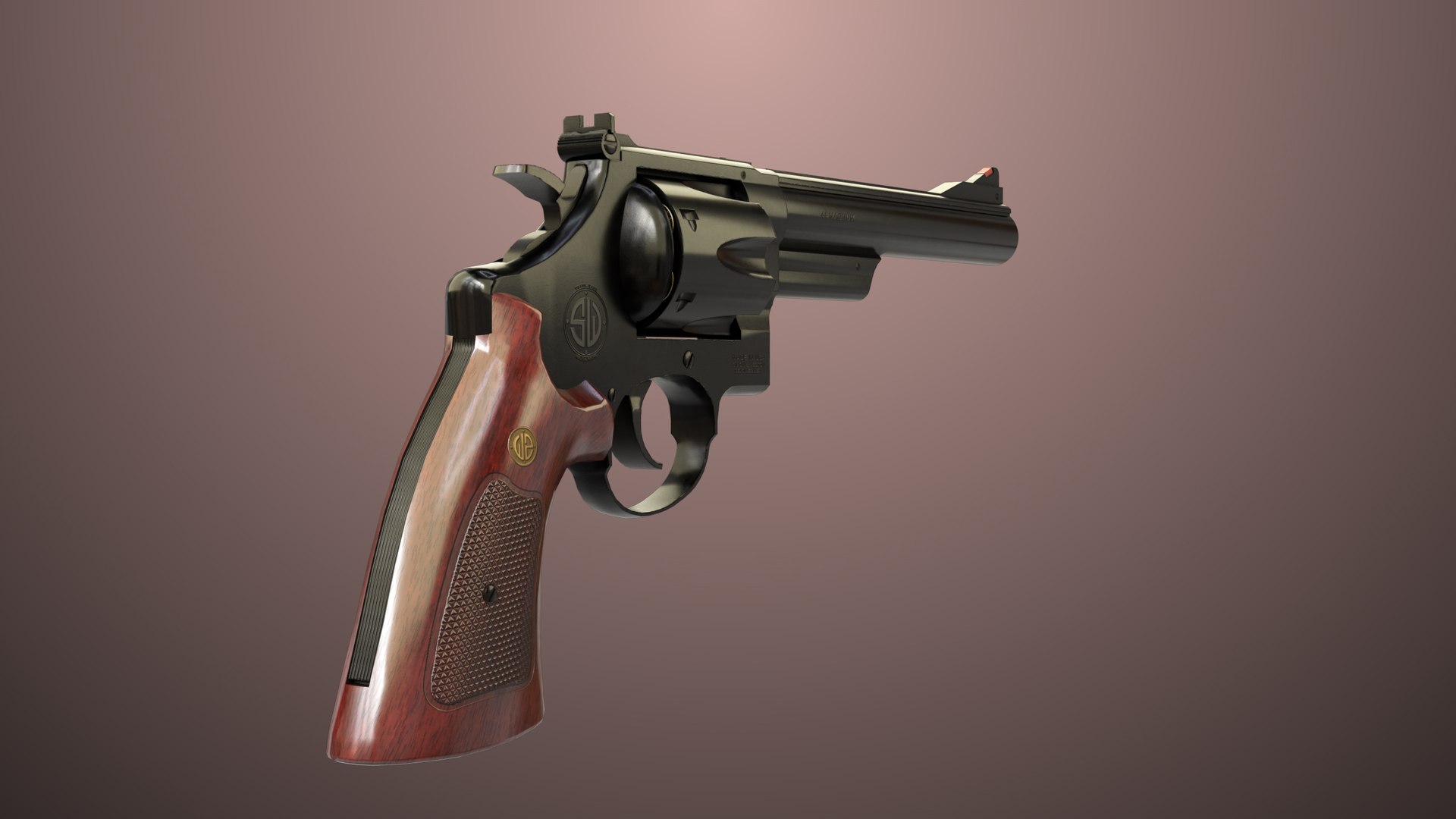 3D Revolver 01 Model M29 All PBR Unity UE Textures - TurboSquid 2162749