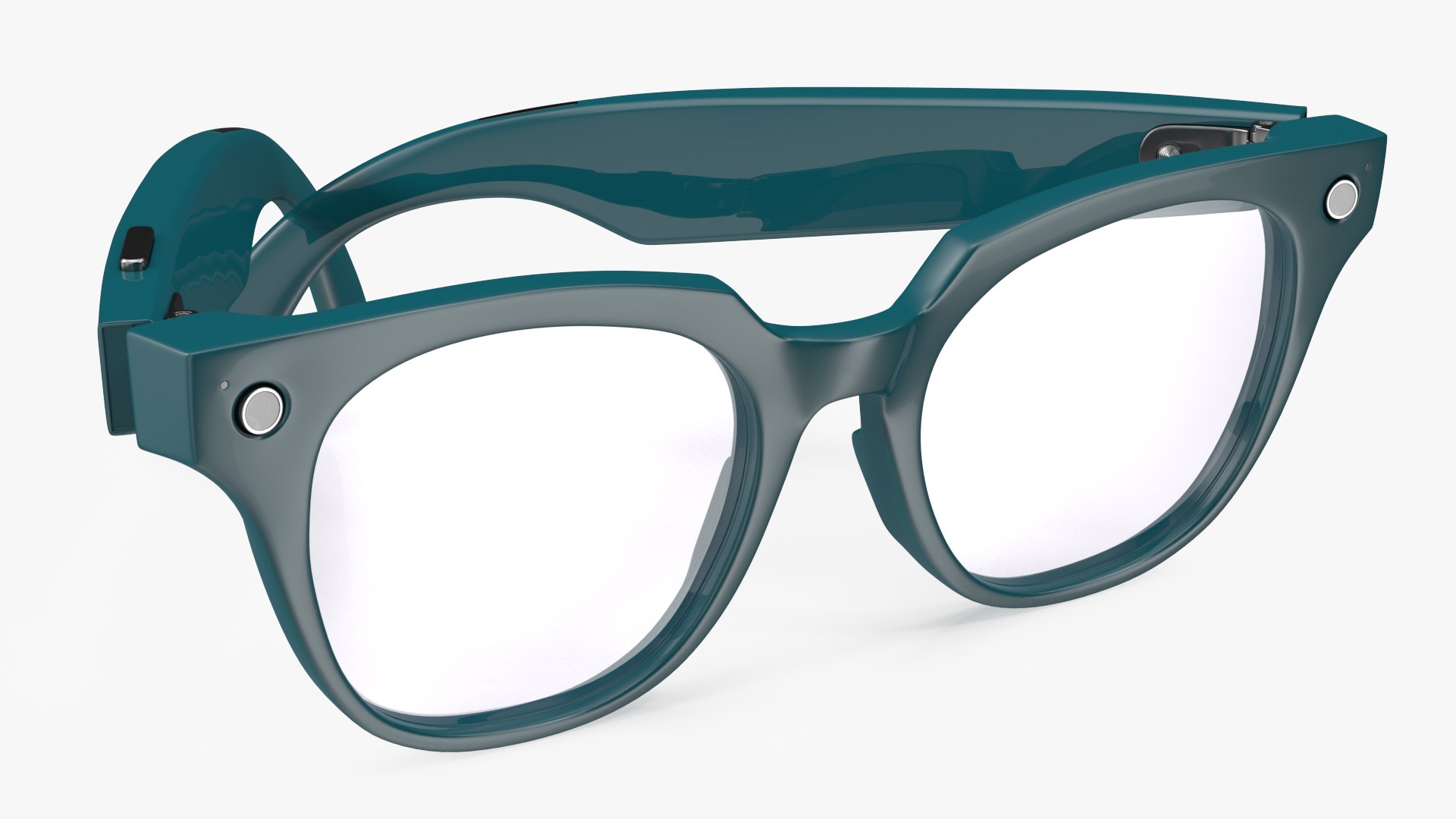 Classic Style Smart Glasses 3D model preview